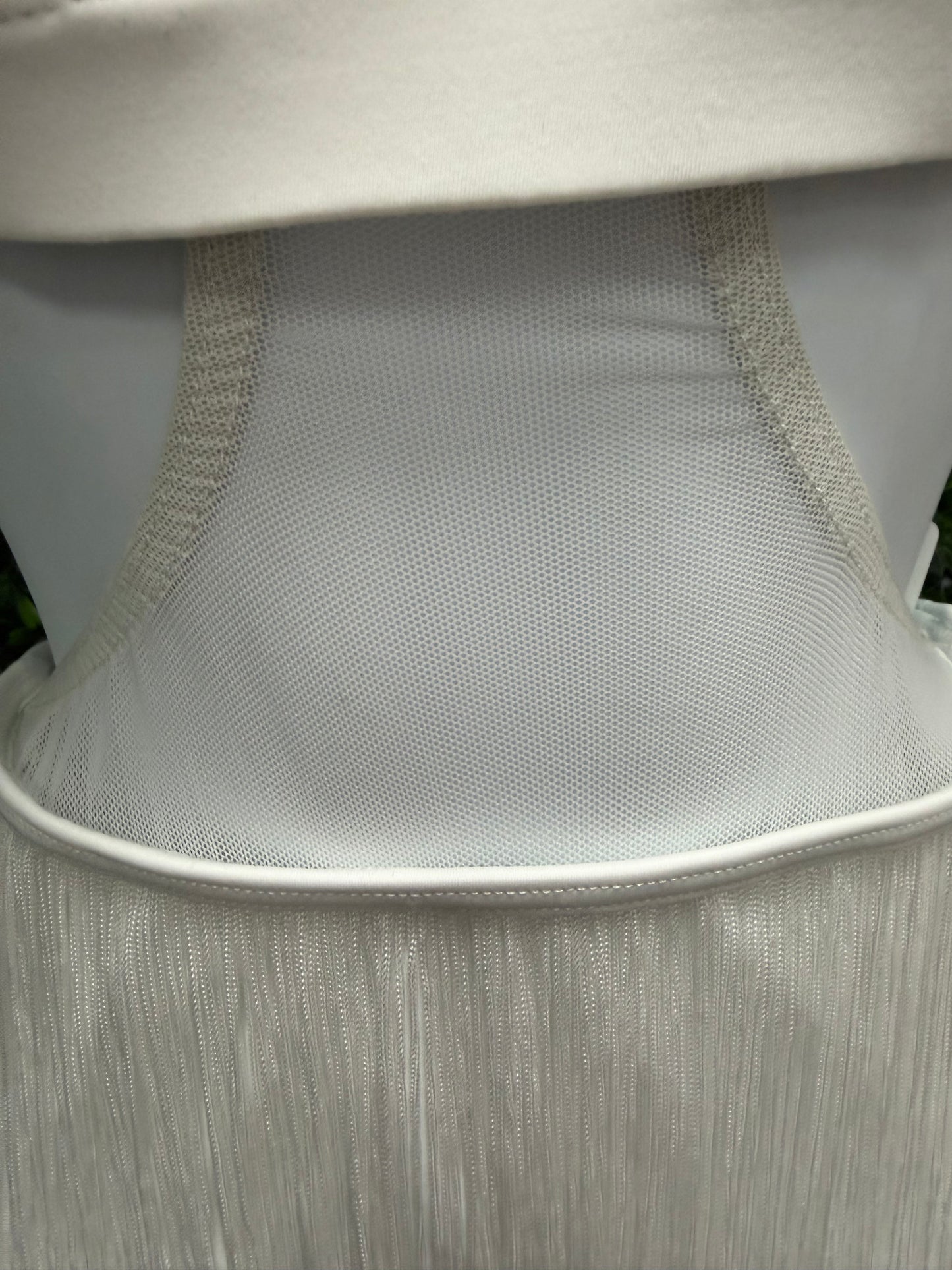 Child Large White Fringe Costume