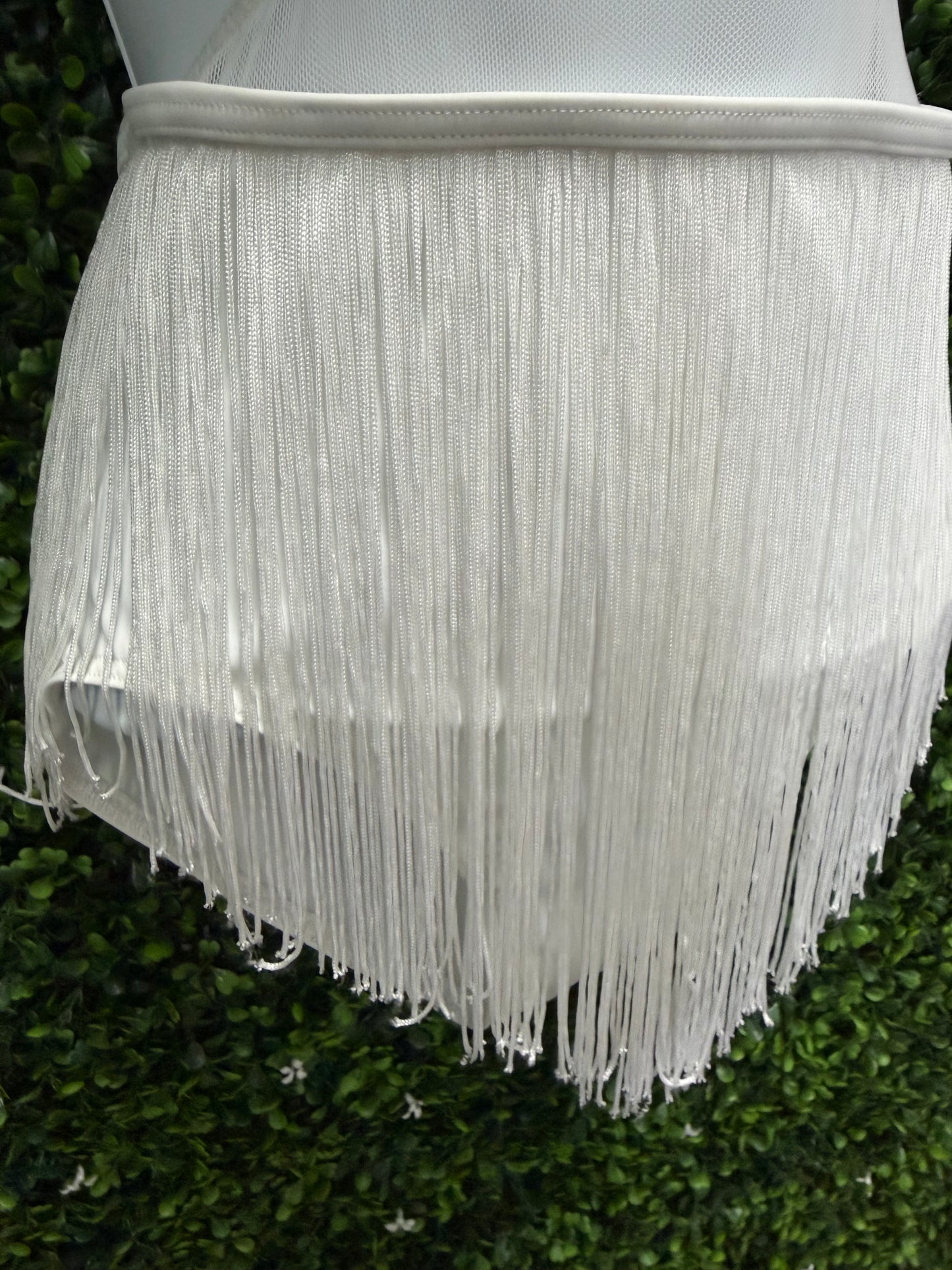 Child Large White Fringe Costume