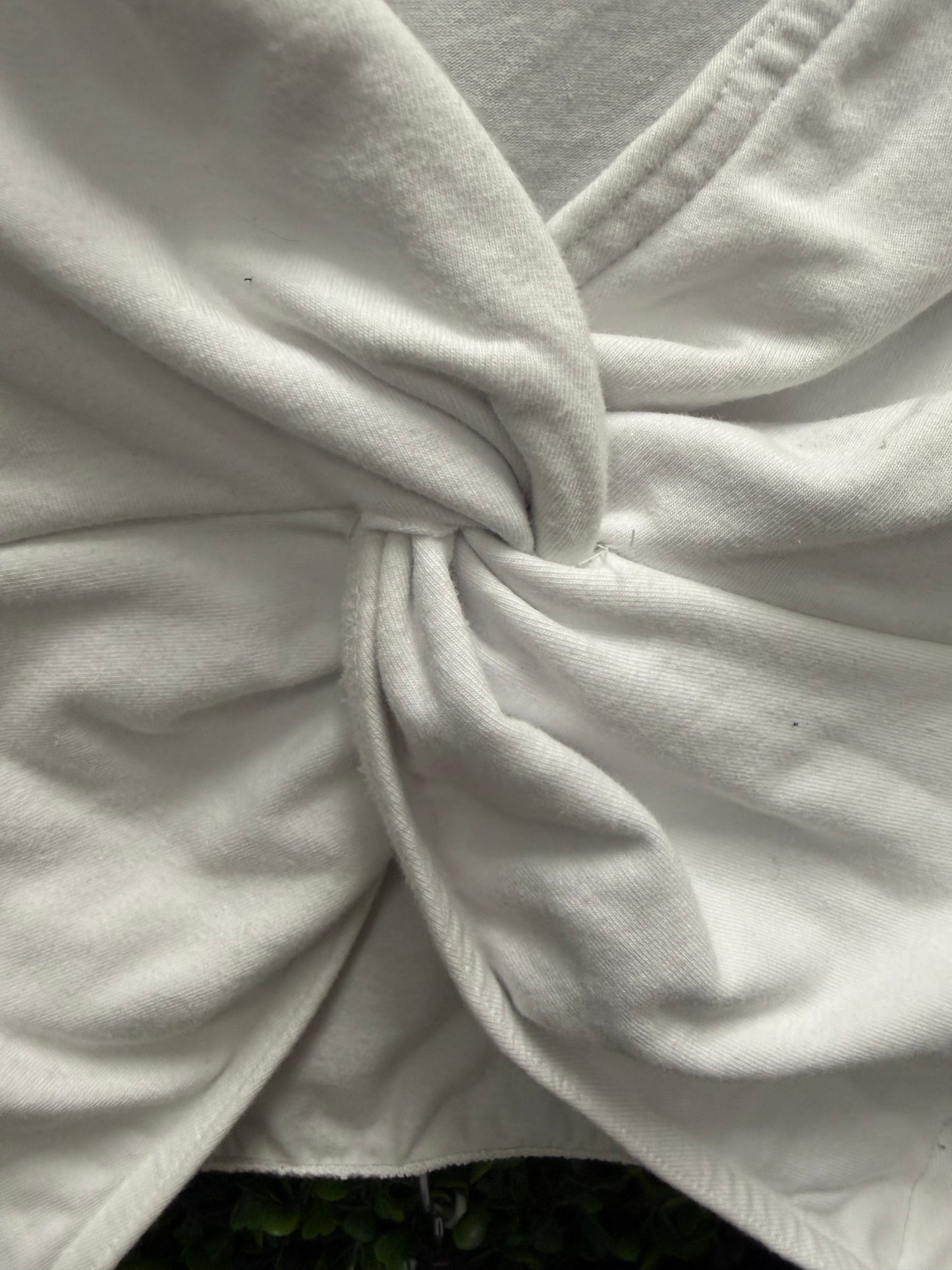 Teen White Top Black Pants with Gold Buttons