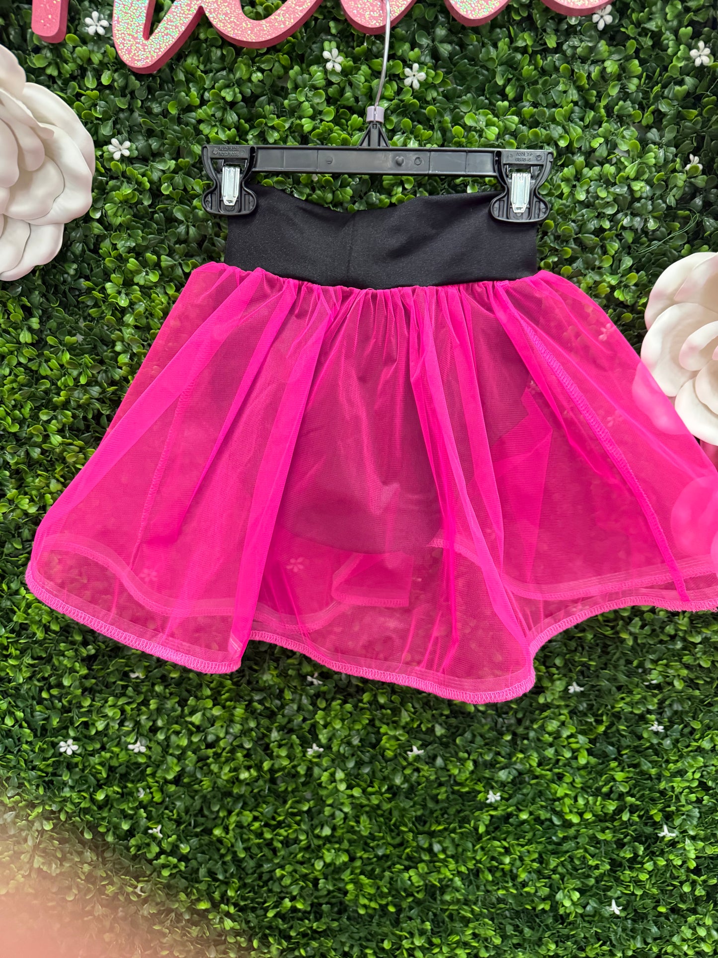 Child Medium Pink Pull on Skirt