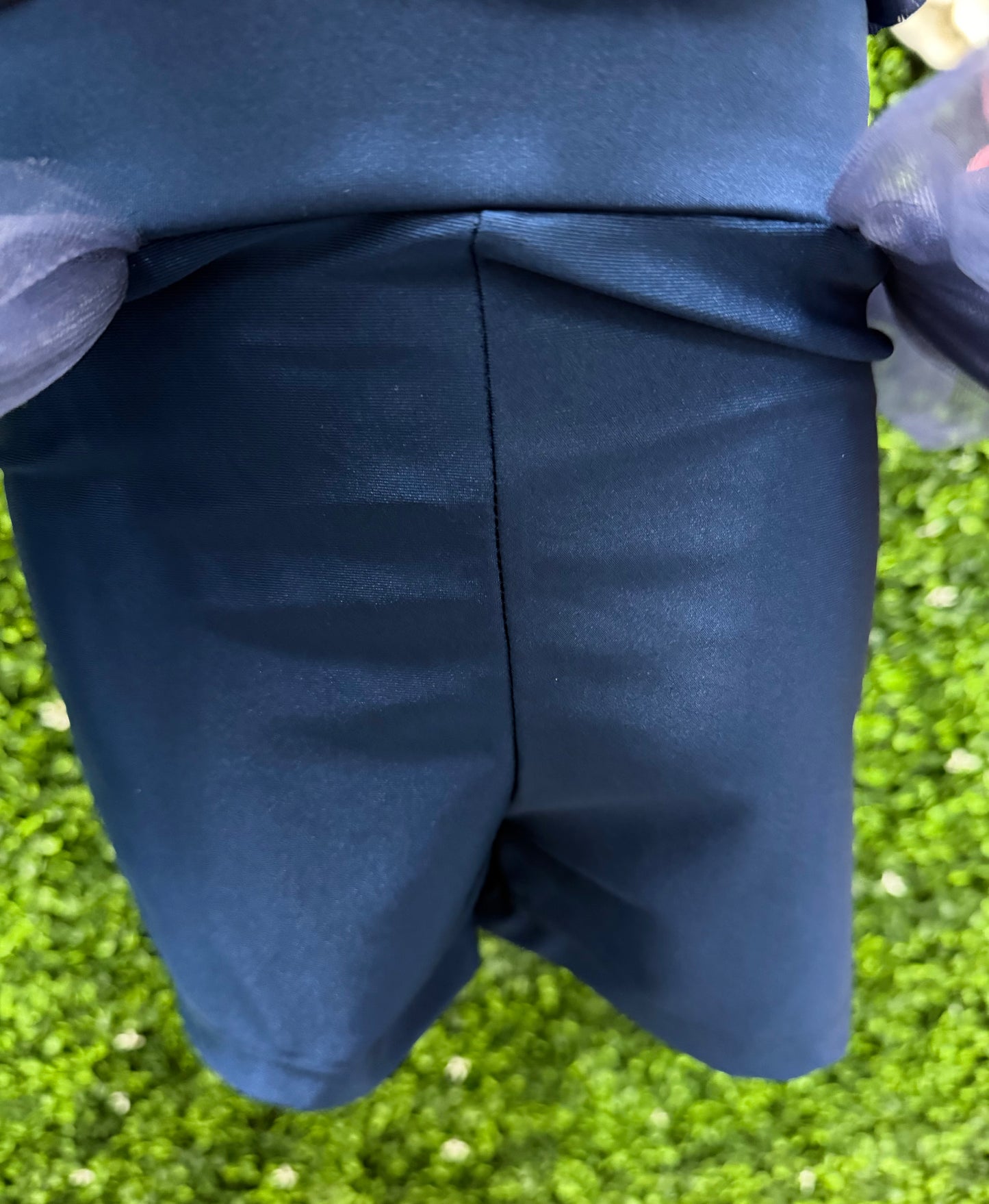 Child Medium Navy Short Tulle Costume