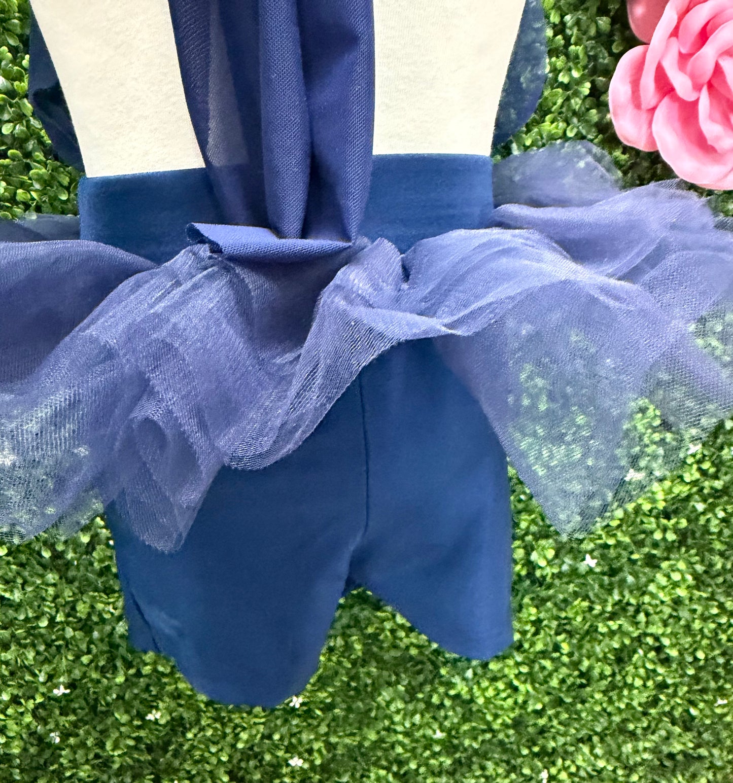Child Medium Navy Short Tulle Costume