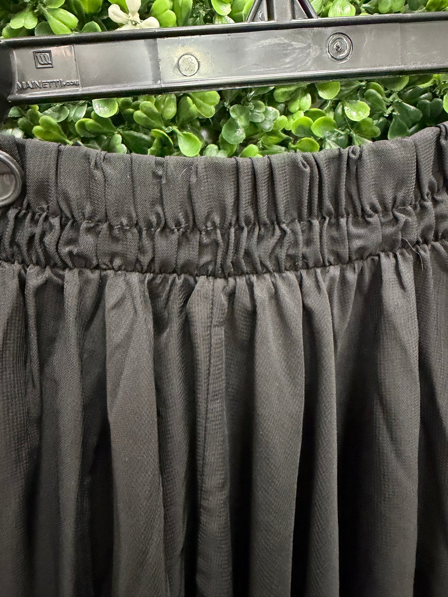 Adult Medium Black Sheer Skirt