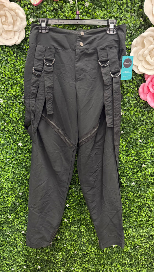 Adult Small Black Hip Hop Pants