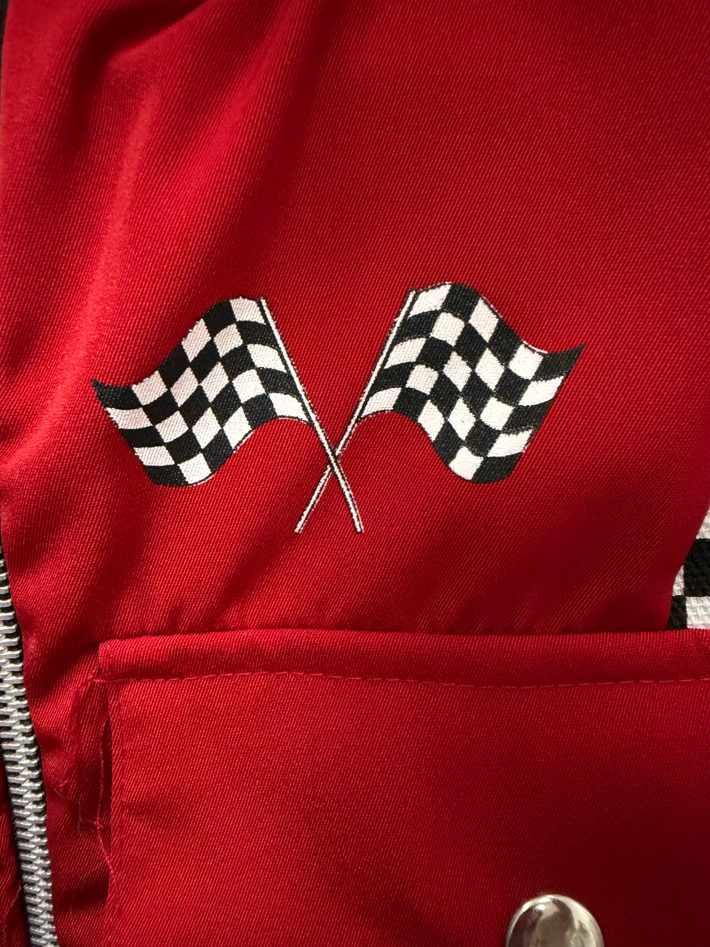 Adult Large Racecar Jumpsuit