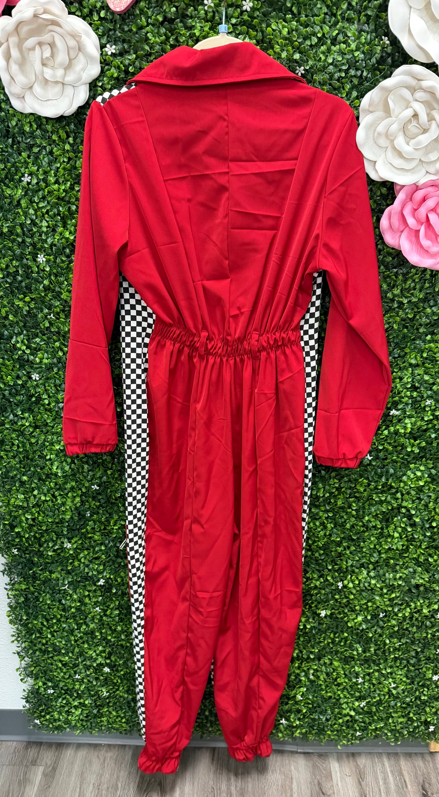 Adult Large Racecar Jumpsuit