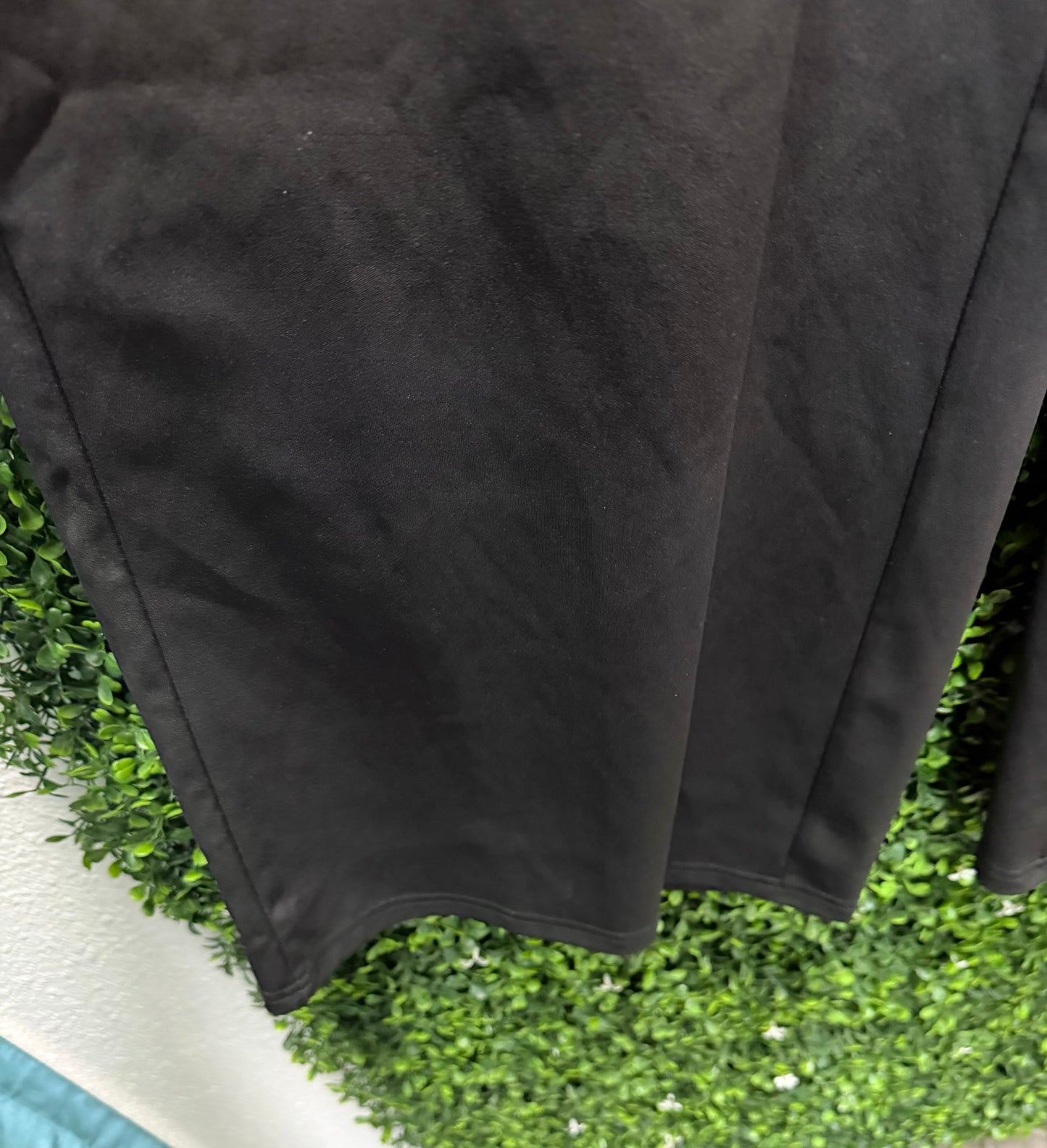 Adult Medium Black Pants with Buttons