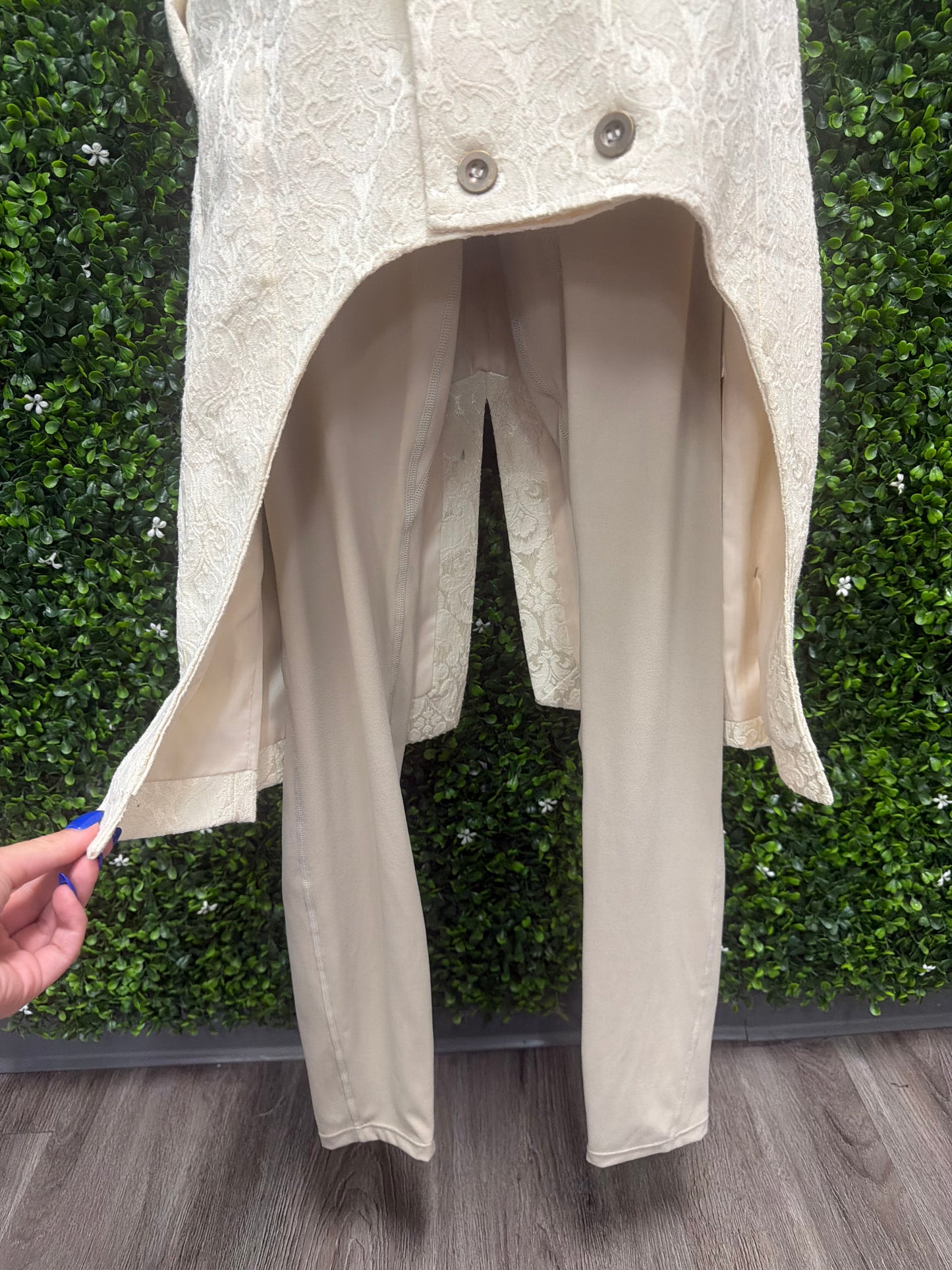 Adult X-Small Tan Vest with Tan Leggings Costume