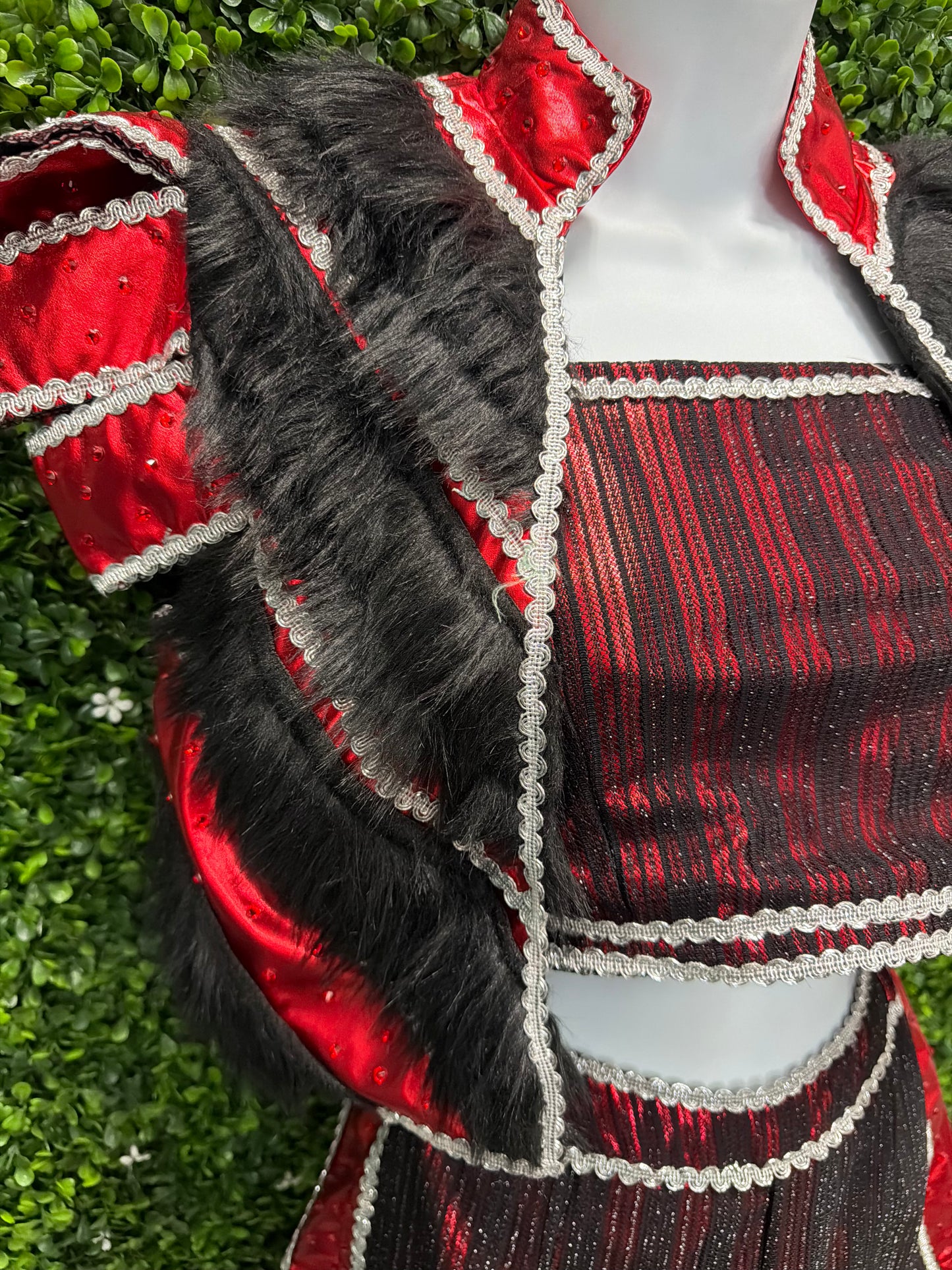 Adult X-Small Red Six Costume