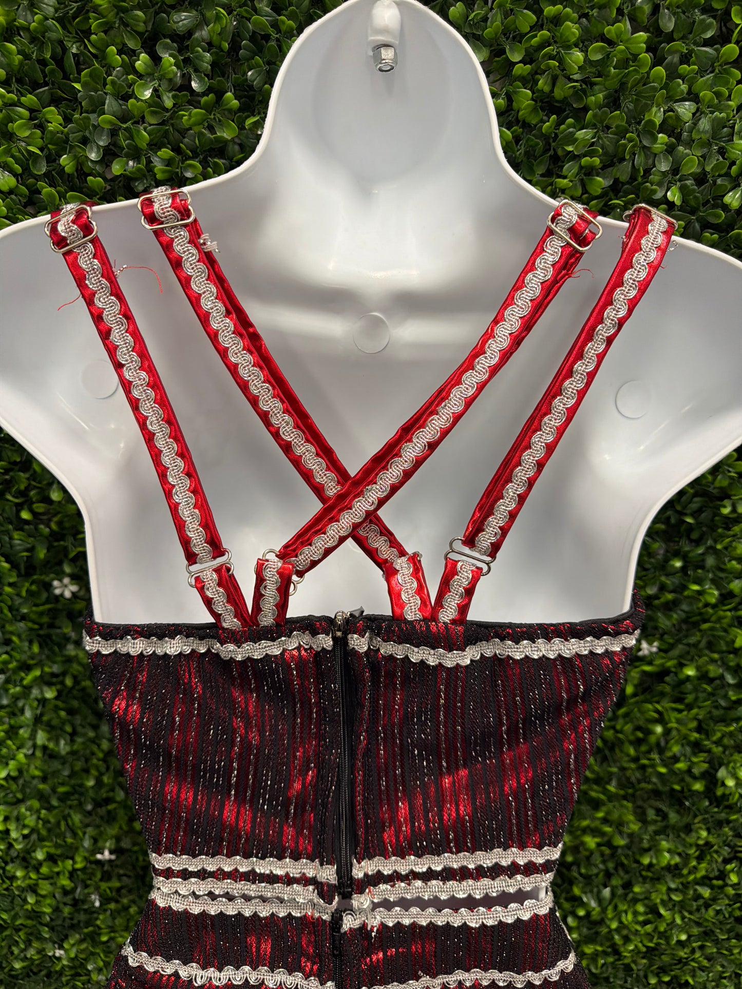 Adult X-Small Red Six Costume