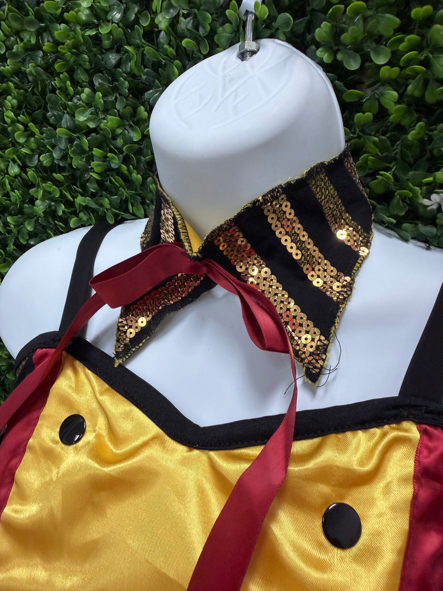 Child X-Large Yellow Black Stripped Costume