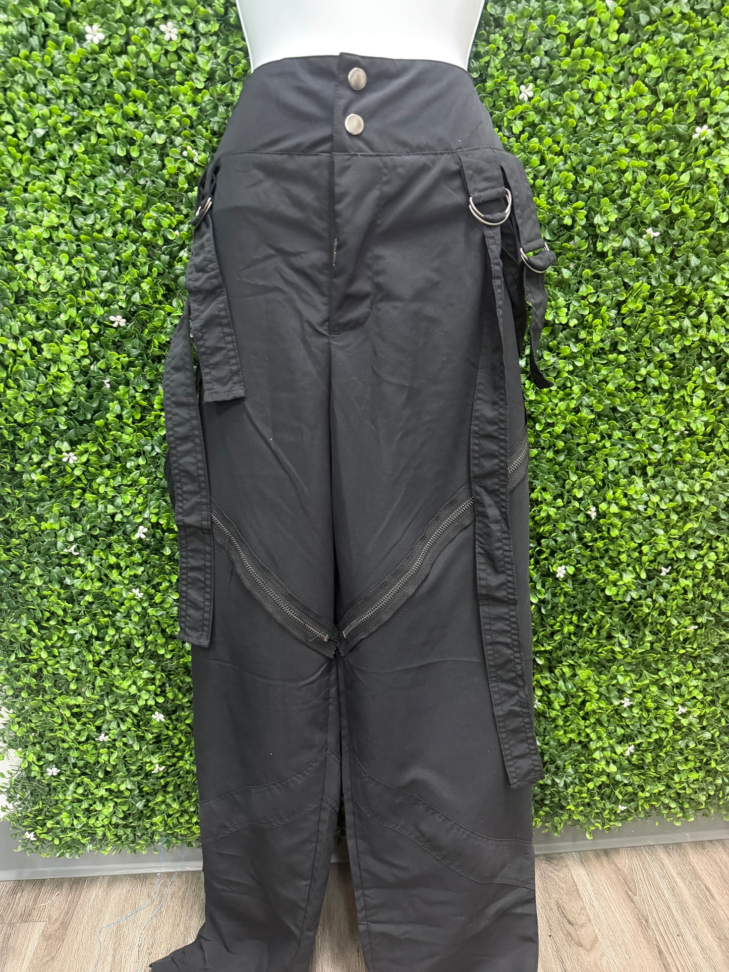 Adult Large Black Hip Hop Pants