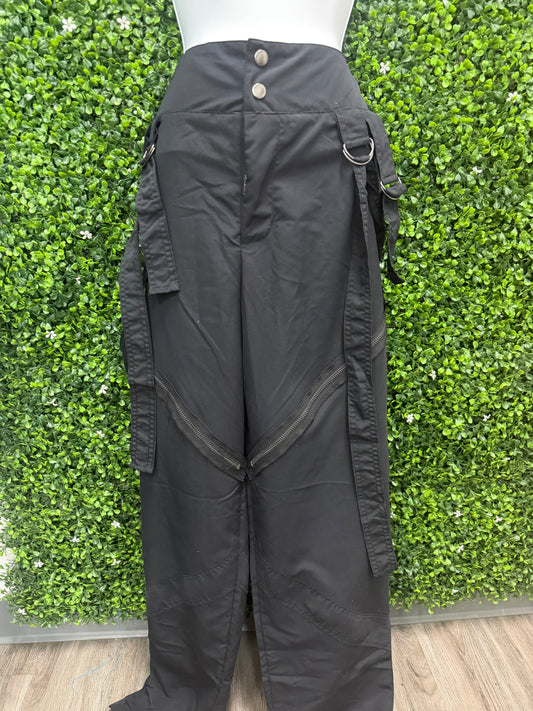 Adult Large Black Hip Hop Pants