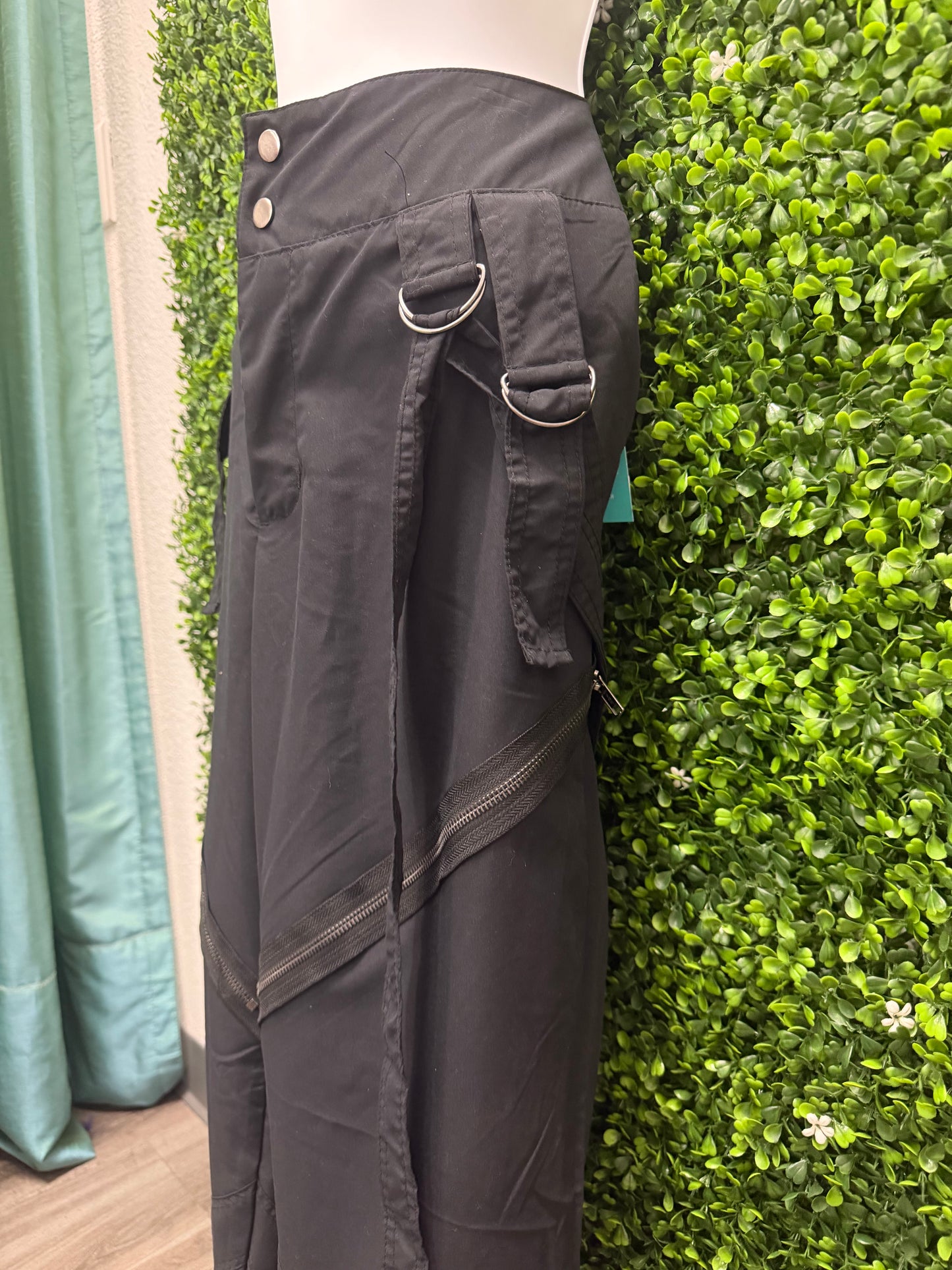 Adult Large Black Hip Hop Pants