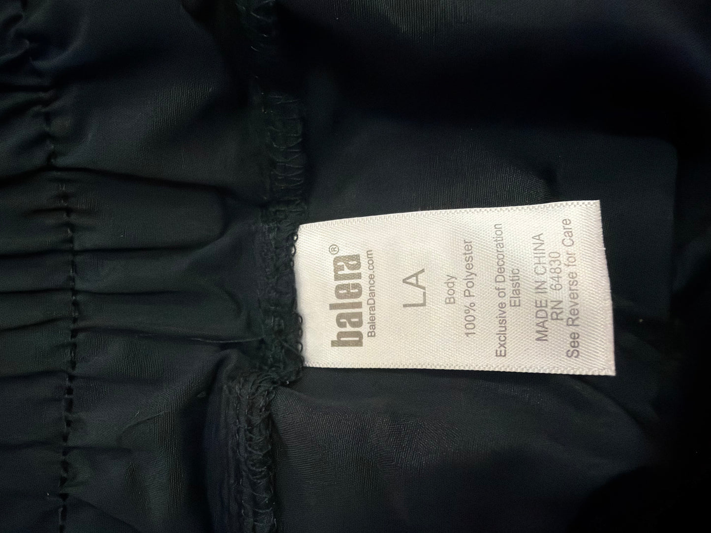 Adult Large Black Hip Hop Pants