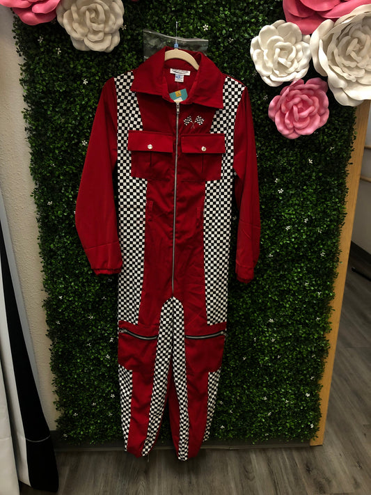 Adult Large Racecar Jumpsuit