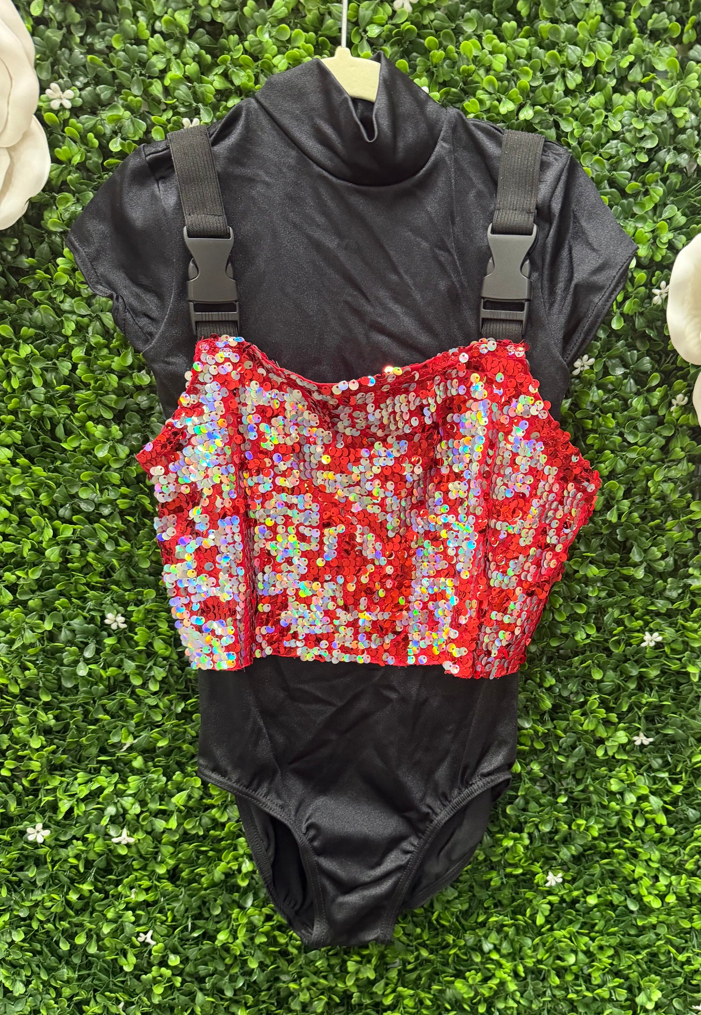 Child Medium Red and Black Costume