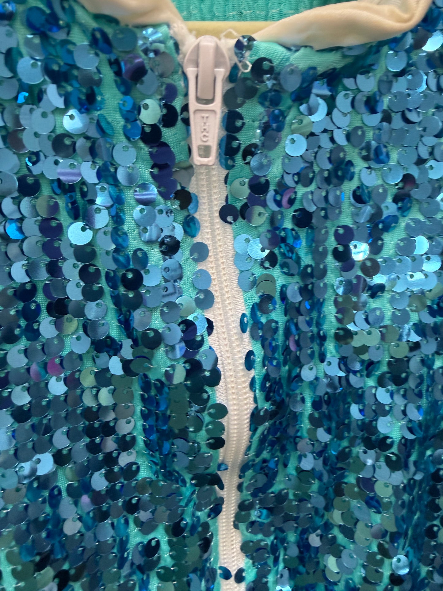 Child Intermediate Blue Sequin Costume