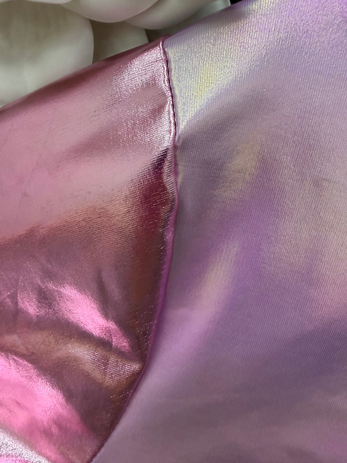 Child Medium Pink and Blue Holographic Costume