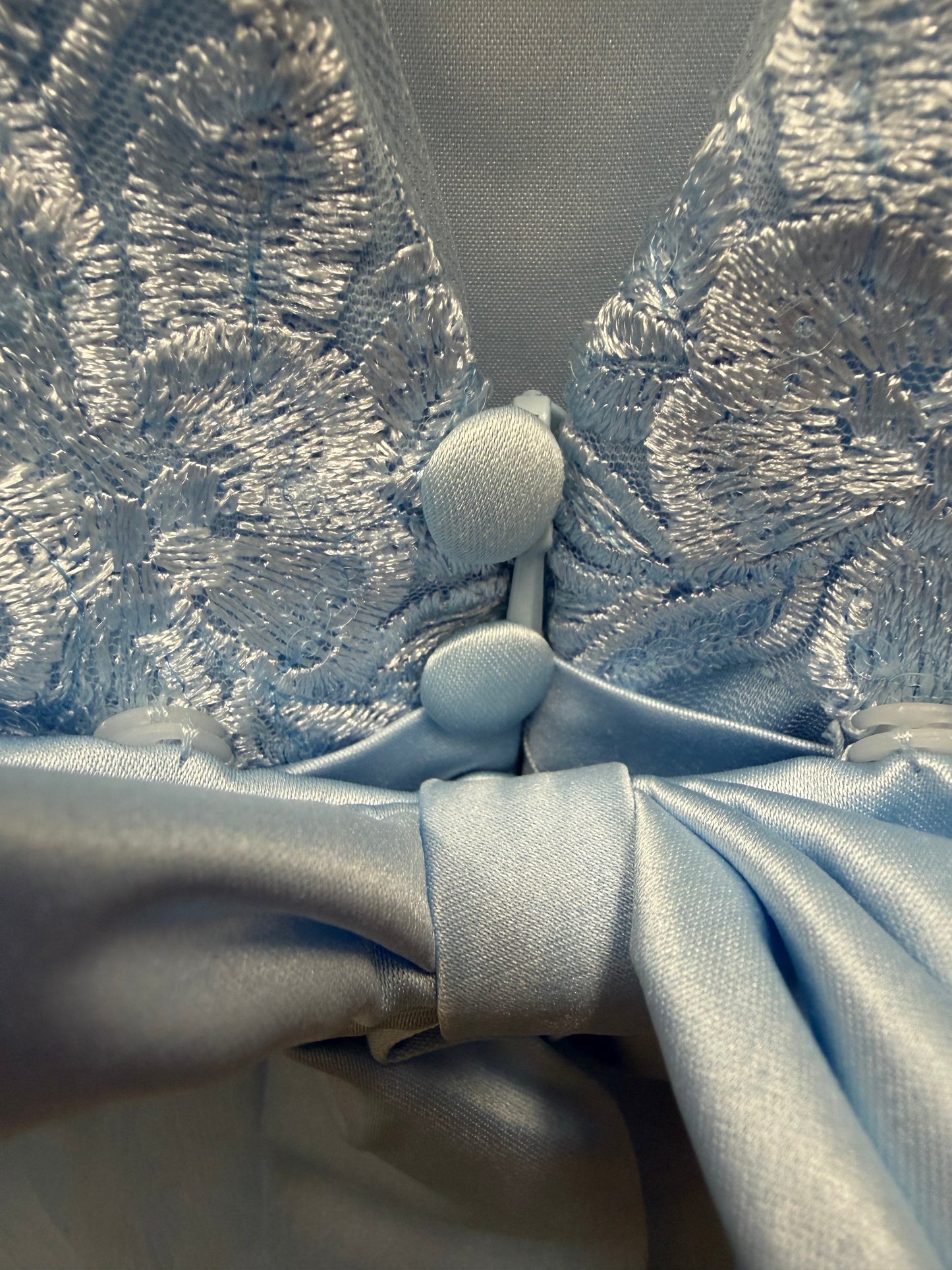 Child Large Blue Tulle Dress