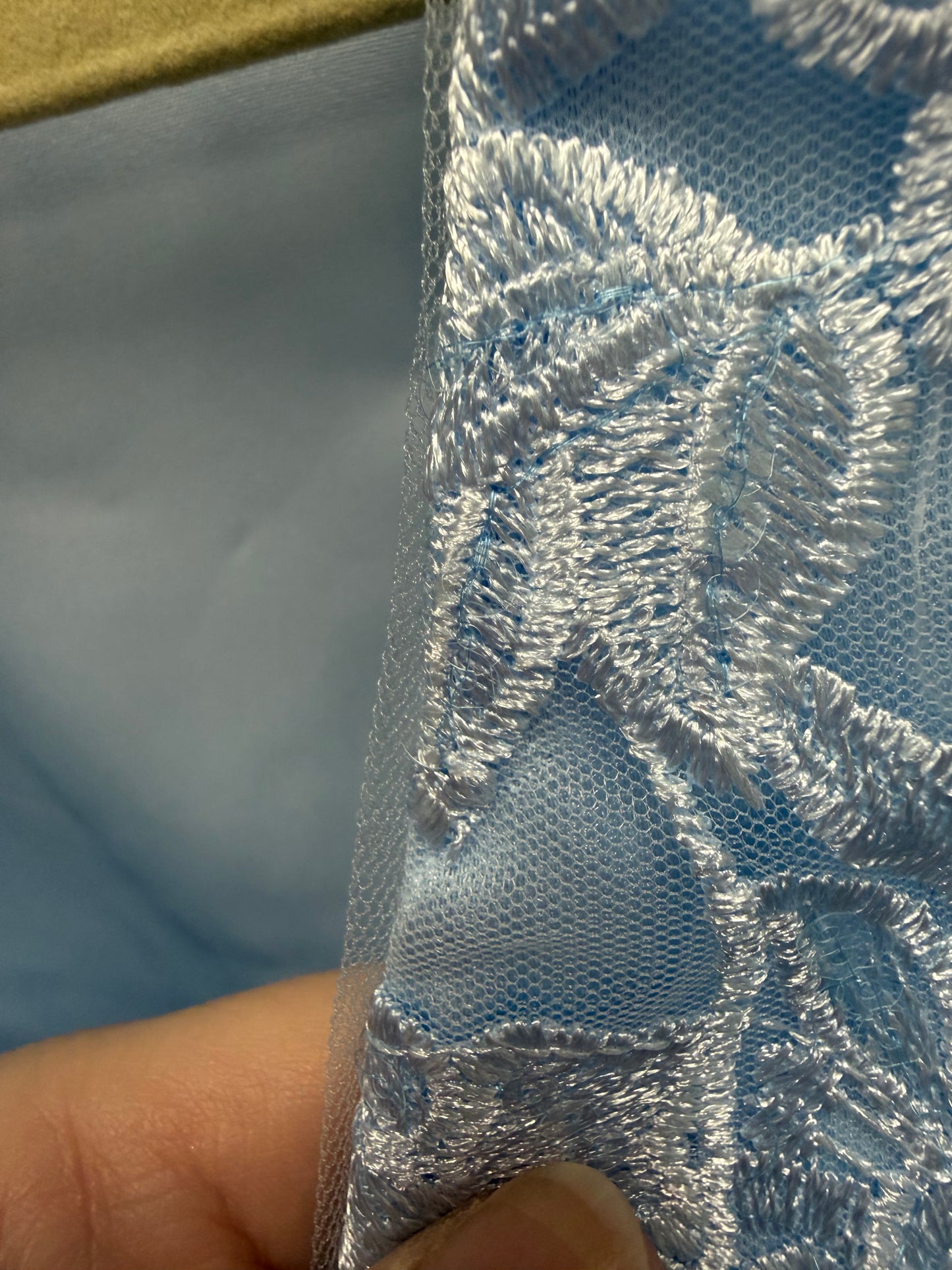 Child Large Blue Tulle Dress