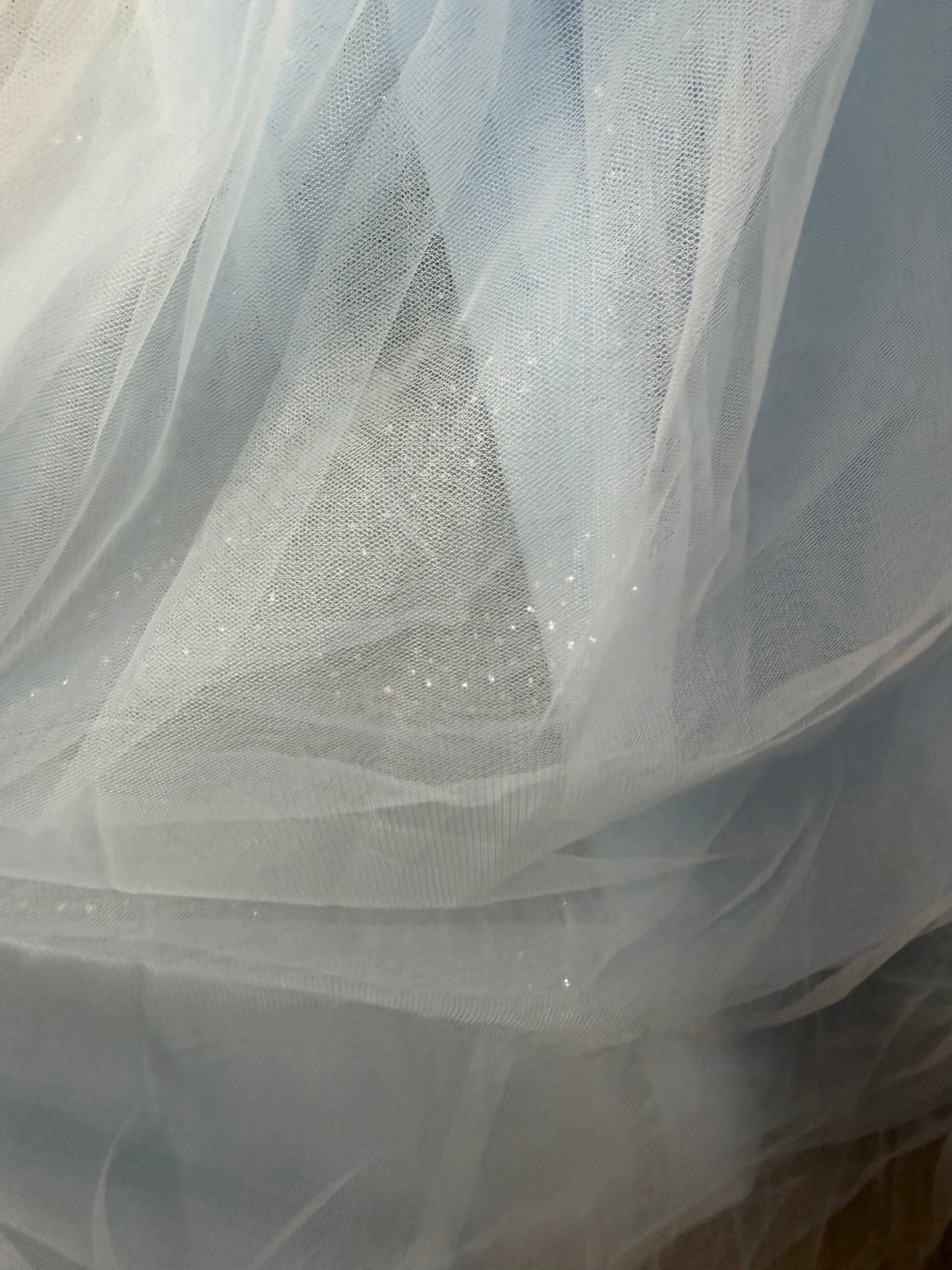 Child Large Blue Tulle Dress