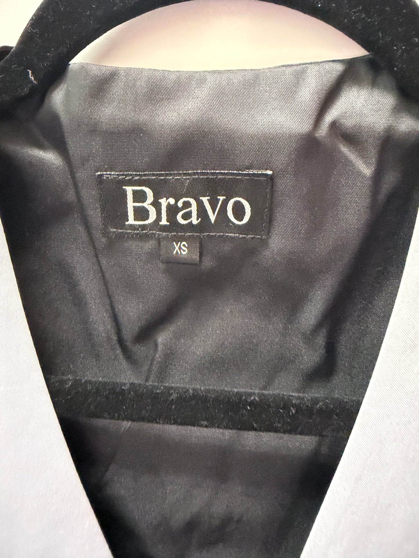 Adult X-Small 4 Piece Black and Silver Suit