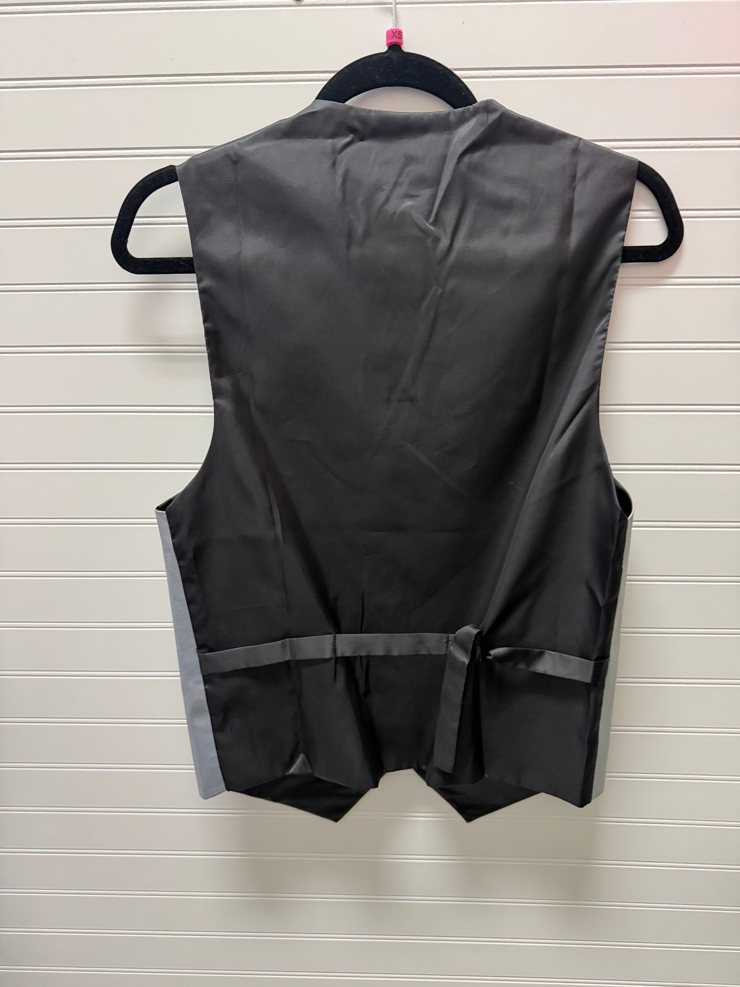 Adult X-Small 4 Piece Black and Silver Suit