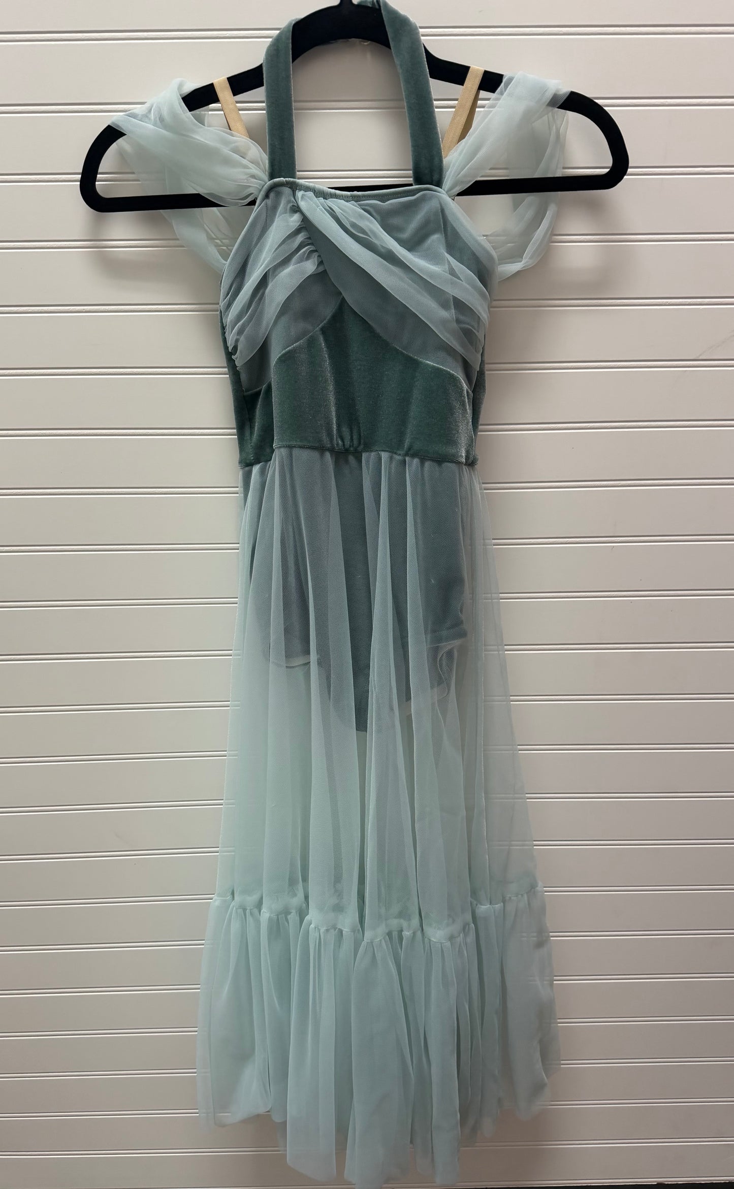 Adult Small Seafoam Green Tulle Dance Costume