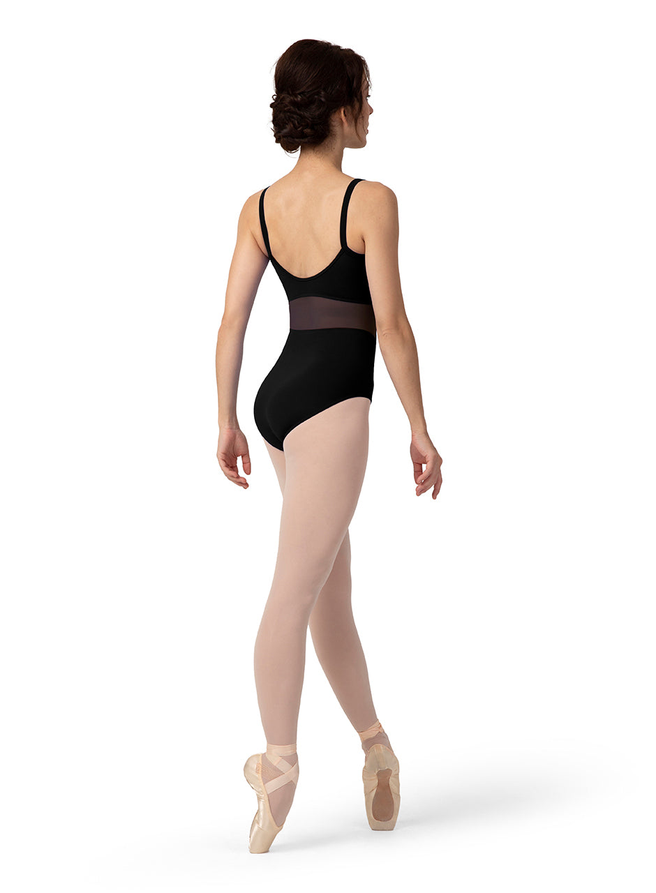Bloch Mesh Panel Camisole Leotard - Adult