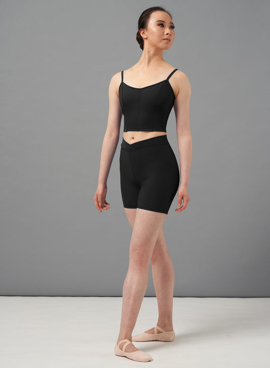 Mirella Chevron Ribbed Shorts - Adult