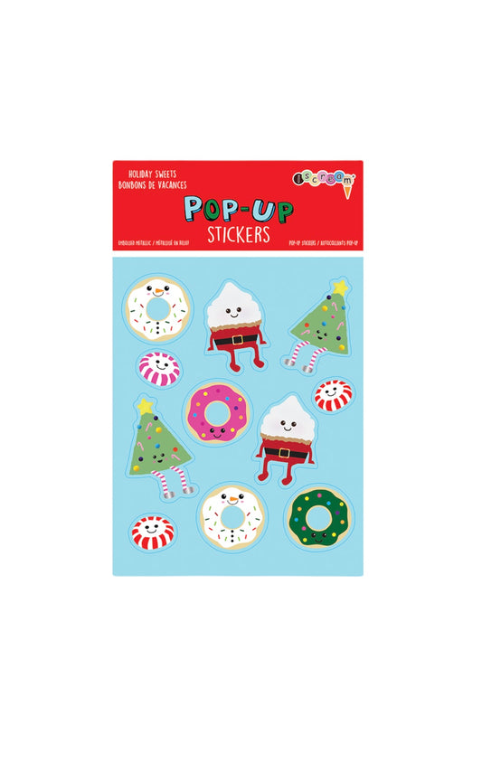 iScream Holiday Sweets Pop-Up Stickers