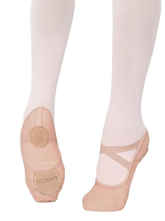 Capezio Nude Hanami Canvas Ballet Flats - Adult